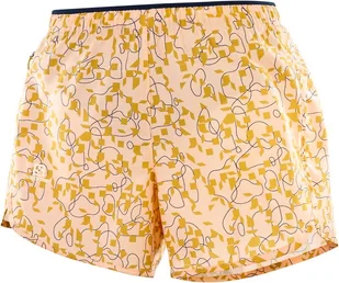 Spodenki damskie Salomon  Agile Short W Almond Cream L - Spodenki damskie - miniaturka - grafika 1