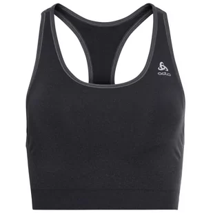 Biustonosz sportowy damski Odlo SEAMLESS MEDIUM z Ceramicool czarny - Bielizna sportowa damska - miniaturka - grafika 1