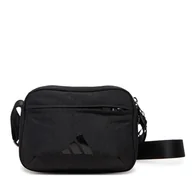 Torby męskie - Saszetka adidas 3 Bar Logo Festival Bag JE3228 Czarny - miniaturka - grafika 1