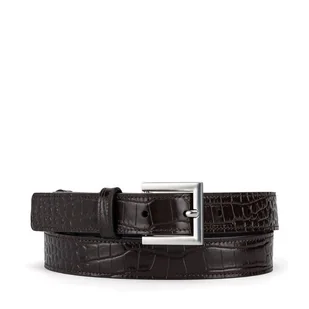 Pasek Gino Rossi BLYL23002 Brązowy - Paski - miniaturka - grafika 1