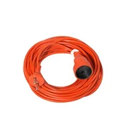 Przedłużacze i rozgałęźniki - Przedłużacz ogrodowy PS-160 2 x 1,5 mm² 10 m H05VV-F pomarańczowy - miniaturka - grafika 1
