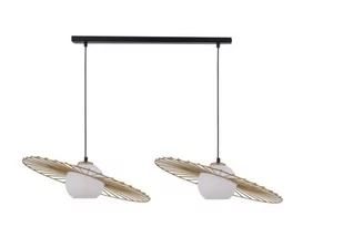 Sigma Druciana lampa wisząca czarno złota Sol 2 punktowa szklane kule 32039 - 32039 - Lampy sufitowe - miniaturka - grafika 1