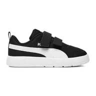 Buty dla chłopców - PUMA COURTFLEX V3 MESH PS 39808517 Czarny - miniaturka - grafika 1