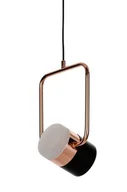Lampy sufitowe - KingHome Lampa wisząca Blink 1 - czarna XCP7598.BLACK - miniaturka - grafika 1