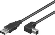 Kable USB - Kabel USB PremiumCord USB-A - USB-B 1 m Czarny (ku2ab1-90) - miniaturka - grafika 1