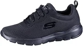 Sneakersy damskie - Skechers Kobiety Flex Appeal 3.0 First Insight, Sneakersy, Czarny/Biały, 35 EU - miniaturka - grafika 1