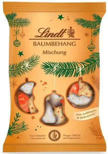 LINDT Baumbehang mieszanka pralinowych bombek 200g - Bombonierki i czekoladki - miniaturka - grafika 1