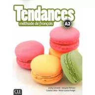Książki do nauki języka francuskiego - Tendances A2 podręcznik + DVD - miniaturka - grafika 1