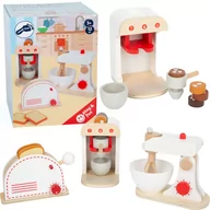 Zabawy w naśladowanie dorosłych - Small Foot Urządzenia kuchenne zestaw drewniany - miniaturka - grafika 1
