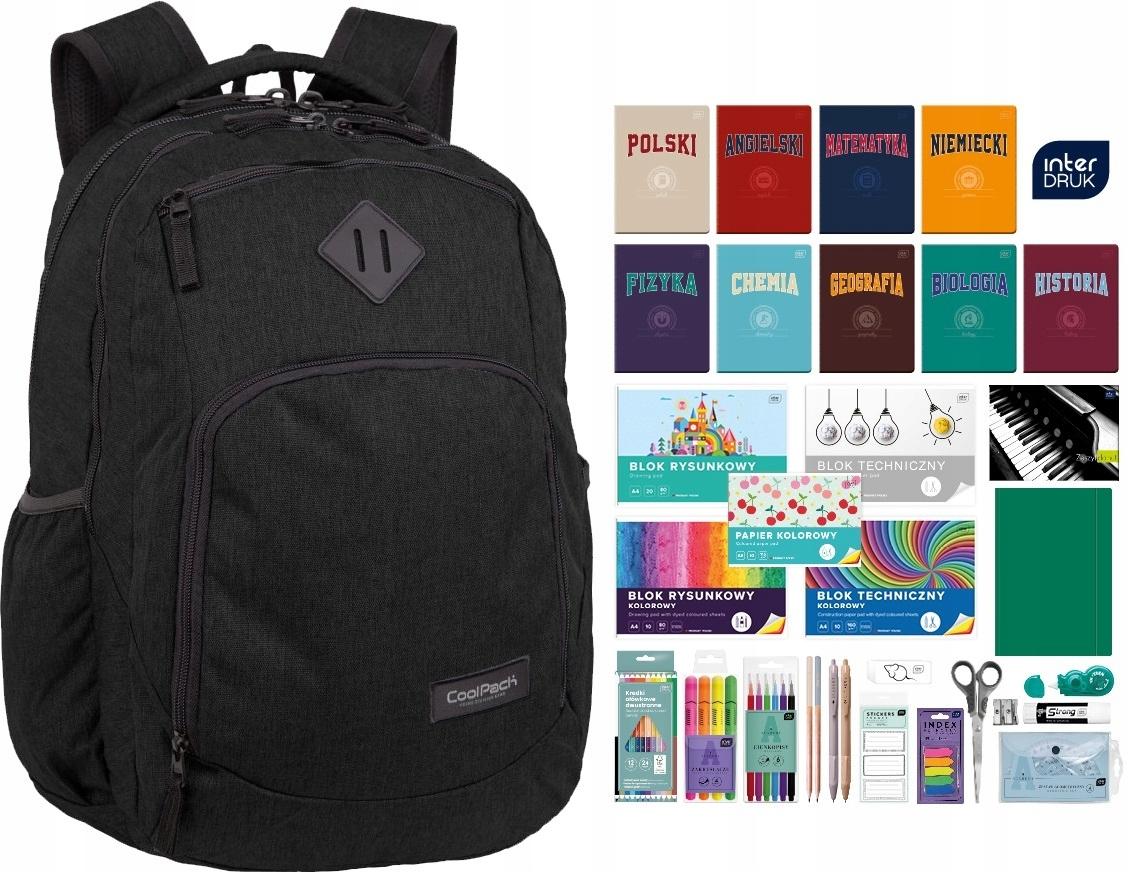 CoolPack Plecak Szkolny Młodzieżowy Wycieczkowy Wyprawka Interdruk