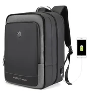 Torby na laptopy - 2x Plecak na laptop / laptopa lenovo duży 17 3 cali, podróżny, sztywny - miniaturka - grafika 1