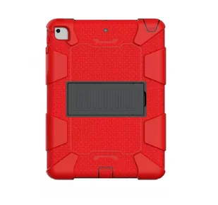 Etui do iPad 6/5/Air 2/Pro 9.7" Pancerne z Podstawką Czerwone - Etui do tabletów - miniaturka - grafika 1