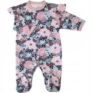 Pajacyki dla niemowląt - MAMATTI pajac KWIATY r.68 PA11140 - miniaturka - grafika 1