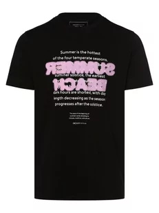 Tom Tailor Denim - T-shirt męski, czarny - Koszulki męskie - miniaturka - grafika 1