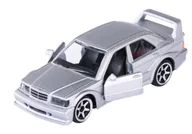 Samochody i pojazdy dla dzieci - MAJORETTE VINTAGE MERCEDES-BENZ 190 E 2.5-16 EVO II SREBRNY 260A-1 1:59 - miniaturka - grafika 1