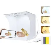 Namioty fotograficzne bezcieniowe - Puluz Puluz Namiot bezcieniowy 23cm LED PU5023 PU5023 - miniaturka - grafika 1