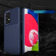 Etui i futerały do telefonów - Thunder Case elastyczne pancerne etui pokrowiec Samsung Galaxy A53 5G niebieski - miniaturka - grafika 1