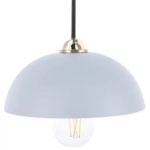 Beliani Lampa wisząca jasnoniebieska ESERA - Lampy sufitowe - miniaturka - grafika 1