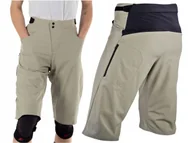Spodenki rowerowe - Spodenki rowerowe damskie z wkładką Mtb Leatt Trail 2.0 Cream Xs - miniaturka - grafika 1
