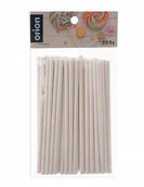 Dodatki do ciast w proszku - PATYCZKI DO LIZAKÓW LIZAKI CAKE POPS DEKORACJE URODZINY 50 szt - miniaturka - grafika 1