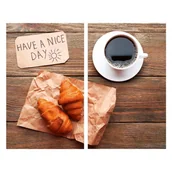 Pozostałe akcesoria kuchenne - Płyty ochronne na kuchenkę ze szkła hartowanego zestaw 2 szt.  52x30 cm Nice Day – Allstar - miniaturka - grafika 1