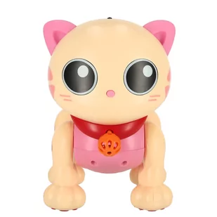 Kot kotek interaktywny zdalnie sterowany na pilota RC robot skacze śpiewa - Zabawki zdalnie sterowane - miniaturka - grafika 2