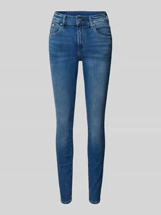Jeansy o kroju skinny fit z 5 kieszeniami - Spodnie damskie - miniaturka - grafika 1