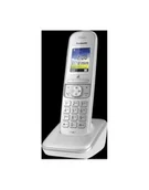 Telefony stacjonarne - Panasonic KX-TGH710GG, analog phone silver - miniaturka - grafika 1