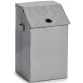 Kosze na bieliznę - Zeller Kosz na pranie LAUNDRY kolor jasnoszary 14267 - miniaturka - grafika 1