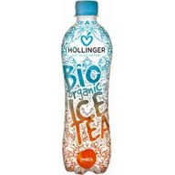 Zdrowa żywność - Hollinger NAPÓJ ICE TEA O SMAKU BRZOSKWINIOWYM BIO 500 ml (PET) - miniaturka - grafika 1