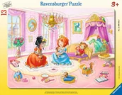 Układanki dla dzieci - Puzzle Princesses and Puppies Where to Put It? Ravensburger - puzzle - miniaturka - grafika 1
