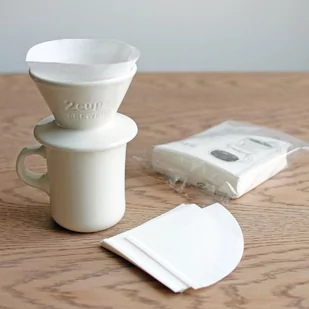Papierowe filtry Kinto Slow Coffee Style 4 filiżanki - Zaparzacze i kawiarki - miniaturka - grafika 2
