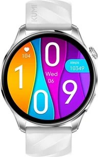 KUMI GW3 Pro Srebrny - Smartwatch - miniaturka - grafika 1