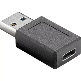 Goobay Adapter USB 3.0 Super Speed; USB 3.0 Super Speed adapter, czarna  wtyczka USB-C (TM)-Female > USB 3.0-(typ A) 45400 - Kable - miniaturka - grafika 2