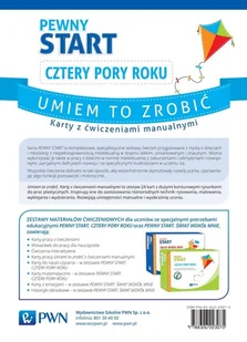 Pewny start Cztery pory roku Umiem to zrobić Karty z ćwiczeniami manualnymi - Podręczniki dla szkół podstawowych - miniaturka - grafika 1