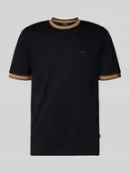Koszulki męskie - T-shirt o kroju slim fit z czystej bawełny model ‘TESSLER 200’ - miniaturka - grafika 1