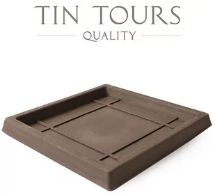 BRĄZOWA PODSTAWKA POD DONICZKĘ 19x19/23x23x2 cm - Donice BRĄZOWA PODSTAWKA POD DONICZKĘ 19x19/23x23x2 cm - Donice - miniaturka - grafika 1