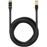 Kable miedziane - Kabel sieciowy Baseus Ethernet RJ45, 10Gbps, 15m (czarny) - miniaturka - grafika 1