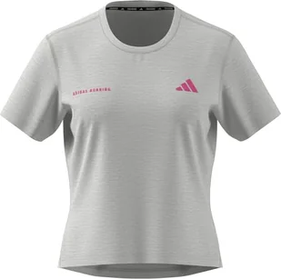 adidas Koszulka damska Own The Run Melange (krótki rękaw) (1 opakowanie) - Koszulki i topy damskie - miniaturka - grafika 1