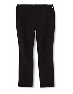 Spodnie damskie - Regatta Damskie spodnie Fenton odporne na działanie wody i wiatru Softshell z długimi nogawkami Czarny 8 RWJ177L - grafika 1