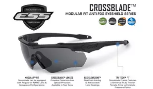 ESS - Crossblade One Clear - Przezroczysty - EE9032-09 - Ochrona oczu i twarzy - miniaturka - grafika 4