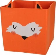 Pojemniki na zabawki - Home Styling Collection Pojemnik na zabawki składany FOREST FRIENDS, z uszkami, filcowy - miniaturka - grafika 1