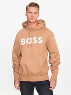 Bluzy męskie - Boss Bluza 50496661 Beżowy Oversize - BOSS - miniaturka - grafika 1