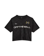 Koszulki i topy damskie - T-shirt Damski VANS Stevies Sports Jersey Black VN000M9DBLK1 S - miniaturka - grafika 1