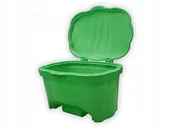 Pojemniki przemysłowe - Un Pojemnik Na Piach/Sól 70L Zielony CD PPMM70Ż - miniaturka - grafika 1
