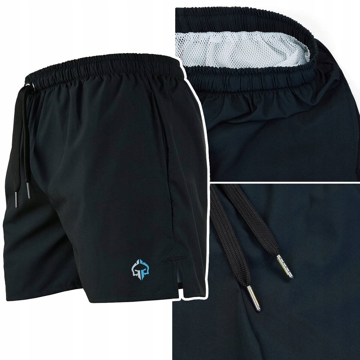 Kąpielówki Plażowe Ground Game Classic 2.0 Czarne R. M