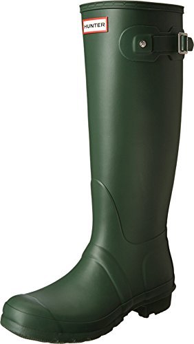 Hunter Damskie oryginalne kalosze wysokie, Zielony Hunter Green, 41 EU