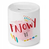 Skarbonki - SKARBONKA PREZENT DLA ROLNIKA NIE MA TO JAK NA WSI z Nadrukiem ze Zdjęciem + Opakowanie na prezent (wzór 01) - miniaturka - grafika 1