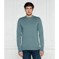 Swetry męskie - Calvin Klein Sweter Regular Fit z dodatkiem jedwabiu - miniaturka - grafika 1