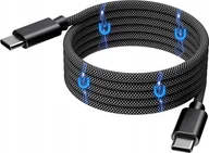 Kable USB - Kabel USB Choetech Kabel Choetech XCC-1054 240W z Power Delivery 3.1 USB-C magnetyczny 1,2m - czarny - miniaturka - grafika 1